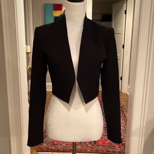 Bolero jacket in black